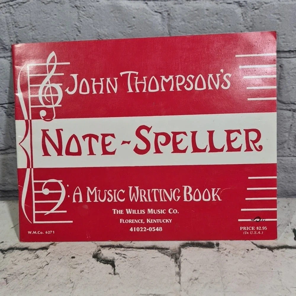John Thompsons Note Speller A Music Writing Book Willis Music Co Softcover